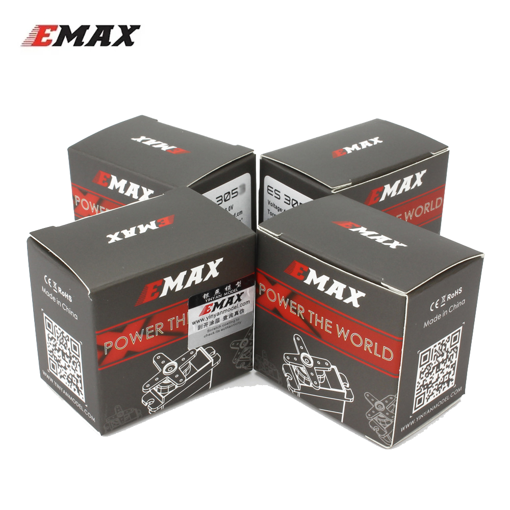 Rc Helicopter Servo - 4 ชิ้น EMAX ES3054 ES3004 ES3001