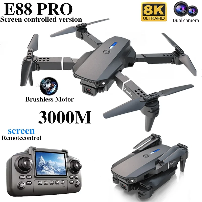 โดรนรุ่น Professional E88 PRO  - Rc Helicopter Electric บทวิจารณ์และราคา