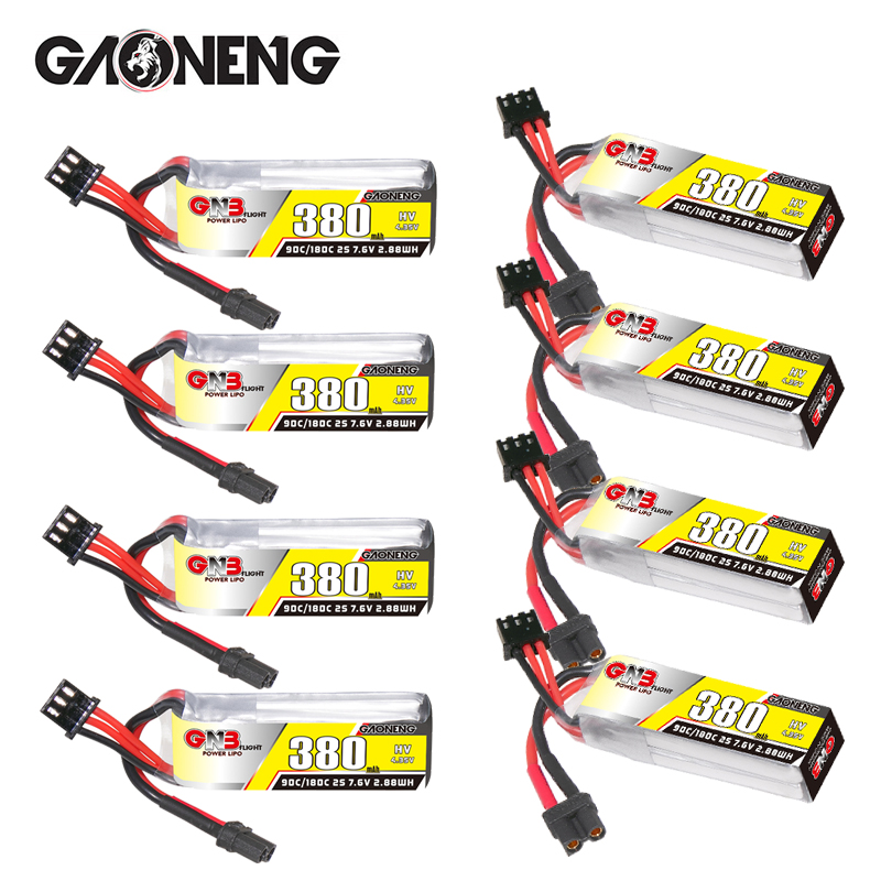 GNB 2S 7.6V 380mAh 90C/180C แบ - Rc Helicopter Parts บทวิจารณ์และราคา